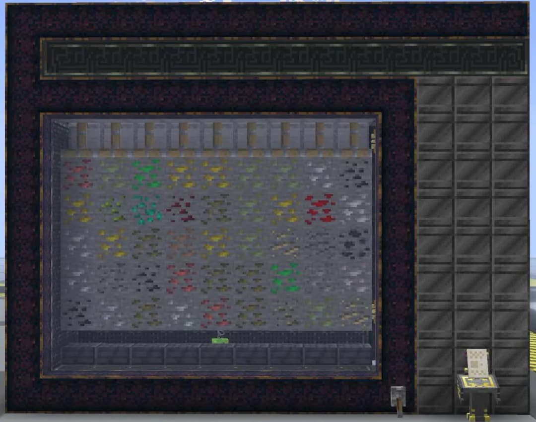 (0.5.4) Early-stage automated miner based on condensed ore orchid production